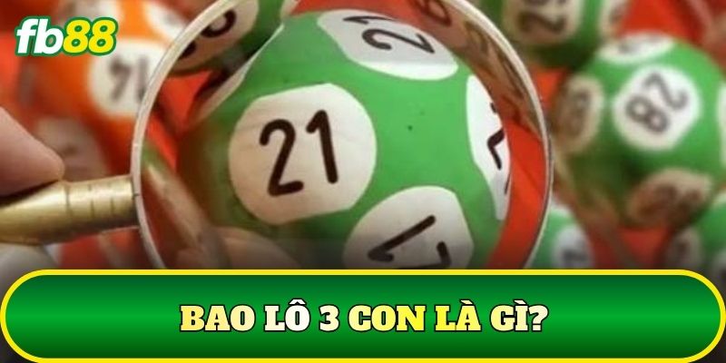 Bao Lô 3 Con Là Gì? Cách Chơi Và Kinh Nghiệm Hay 1 Bao lô 3 con là gì?